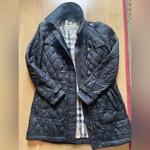 Burberry quilted jacket size M